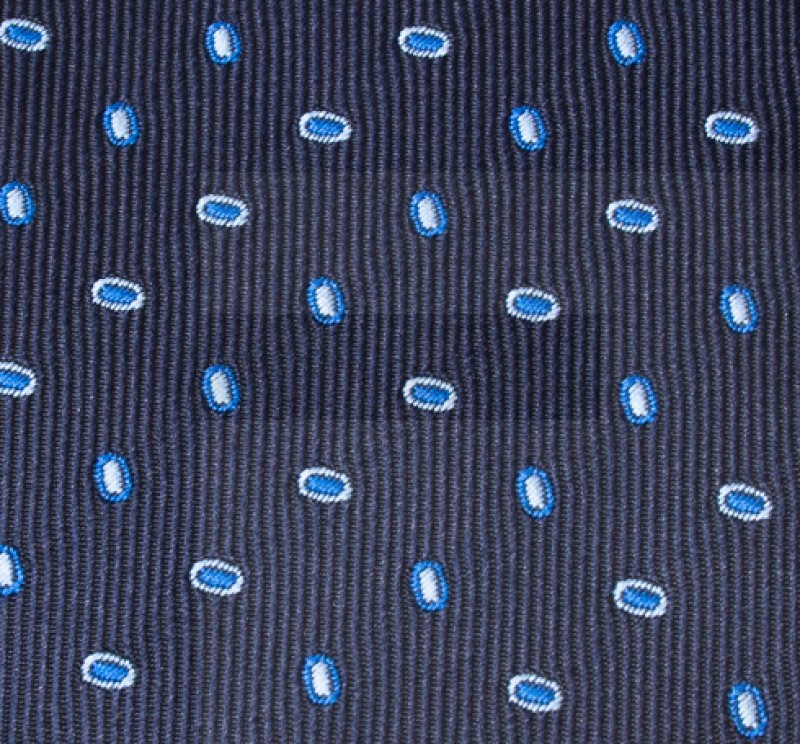    Prémium nyakkendő -  Sötétkék aprómintás