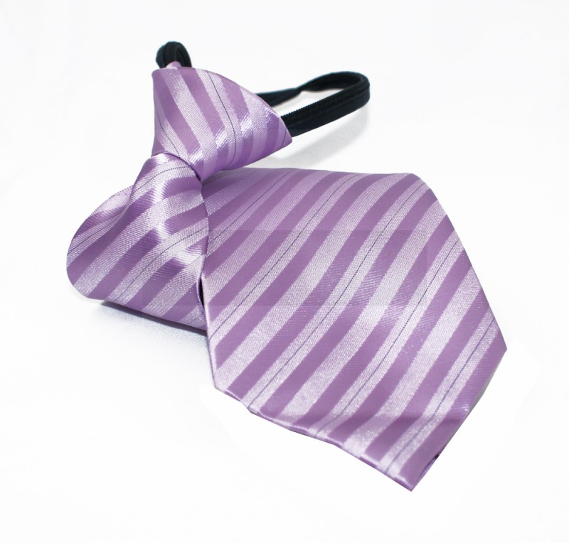 NM Állítható gyereknyakkendő - Lila csíkos Gyerek nyakkendők   NM Állítható gyereknyakkendő - Lila csíkos Gyerek nyakkendők