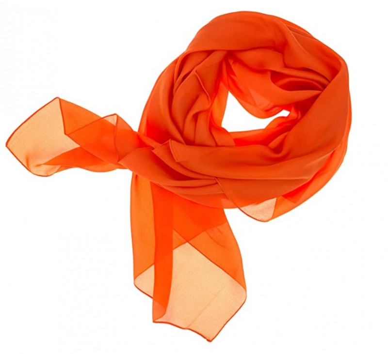 Női muszlin sál - Narancssárga Női muszlin sál - Narancssárga