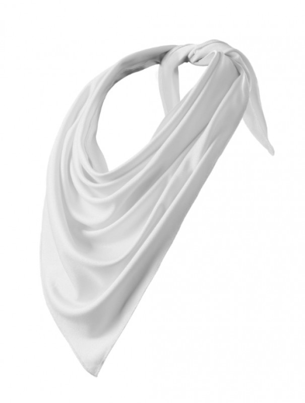  Pamut szatén női kendő - Fehér Női divatkendő és sál