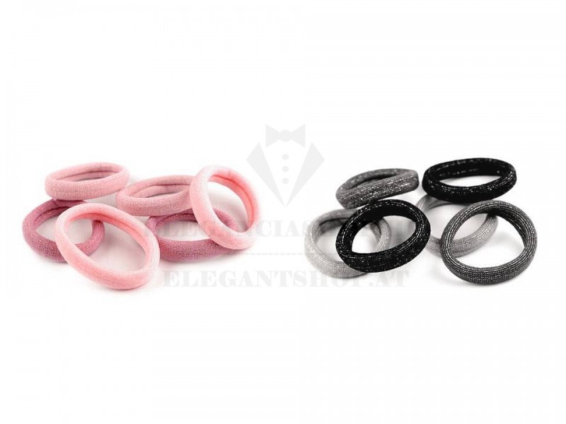 Hajgumik lurexel  6db/csomag Ékszer, hajdísz Hajgumik lurexel  6db/csomag Ékszer, hajdísz