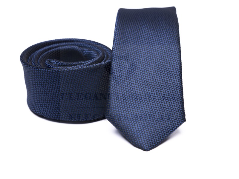    Prémium slim nyakkendő - Kék