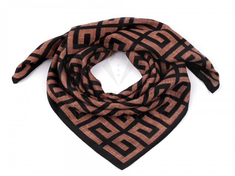 Viszkóz mintás női kendő Női divatkendő és sál