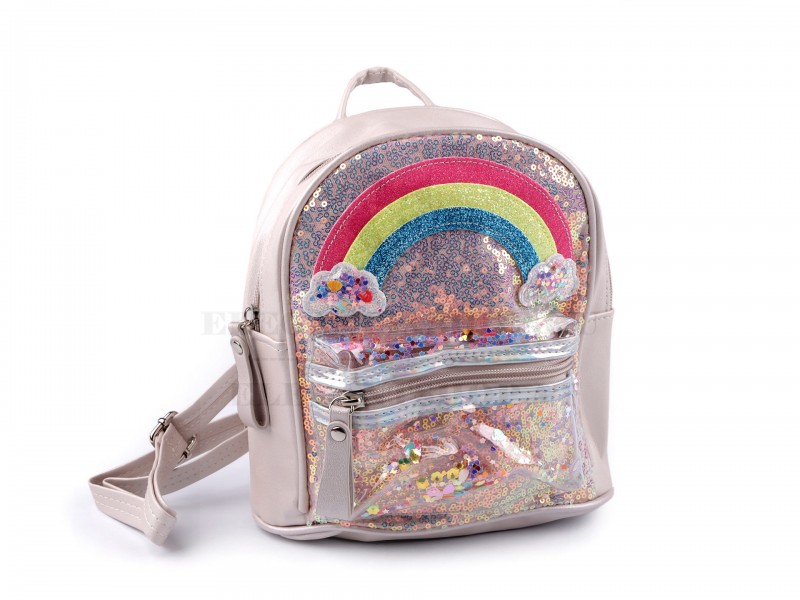    Szivárványos gyerek hátizsák Gyerek táska, pénztárca