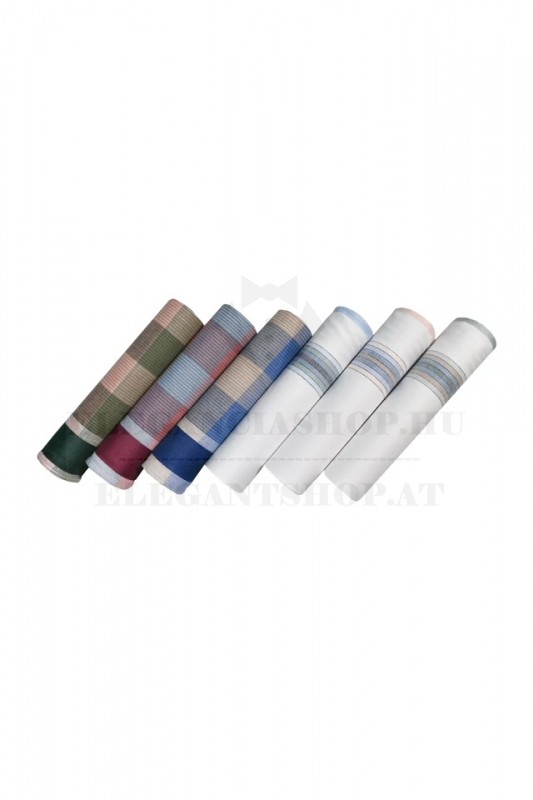 Ajándék zsebkendő szett - 6 db/csomag Ajándék zsebkendő szett - 6 db/csomag