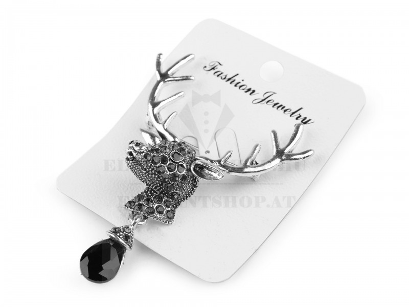 Bross csiszolt kövekkel - szarvas Kitűzők, Brossok Bross csiszolt kövekkel - szarvas Kitűzők, Brossok