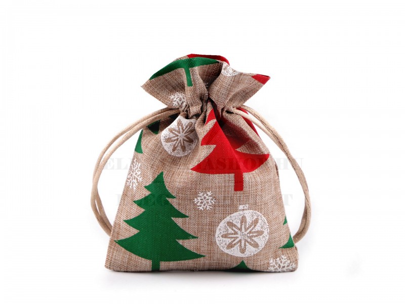 Karácsonyi ajándékzsákocska 10x13 Ajándék csomagolás Karácsonyi ajándékzsákocska 10x13 Ajándék csomagolás