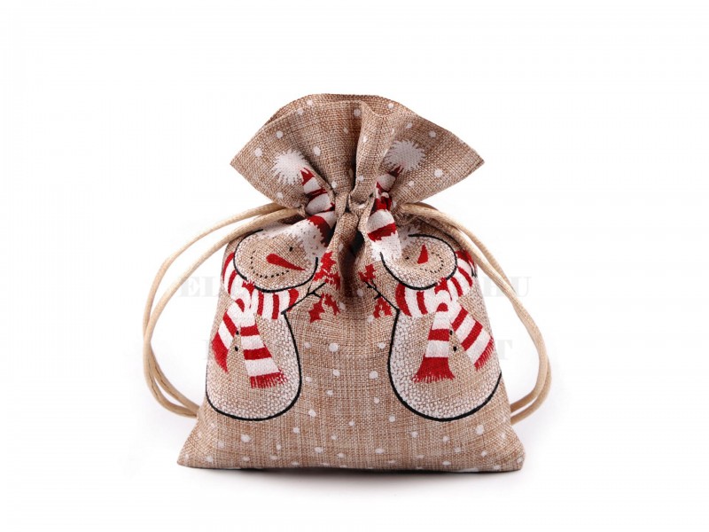 Karácsonyi ajándékzsákocska 10x13 Ajándék csomagolás Karácsonyi ajándékzsákocska 10x13 Ajándék csomagolás