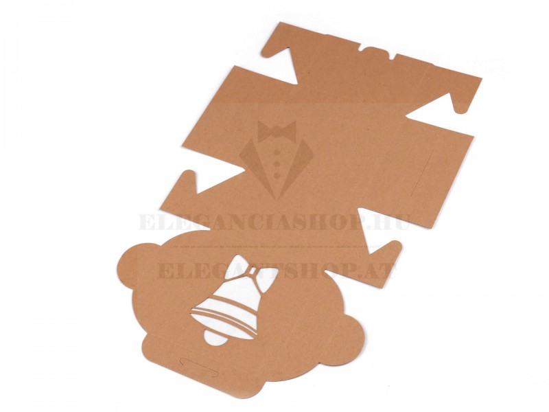 Karácsonyi ajándékdoboz natúr 10db/csomag Ajándék csomagolás Karácsonyi ajándékdoboz natúr 10db/csomag Ajándék csomagolás