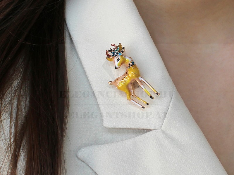                       Bross őzike kitűző Kitűzők, Brossok