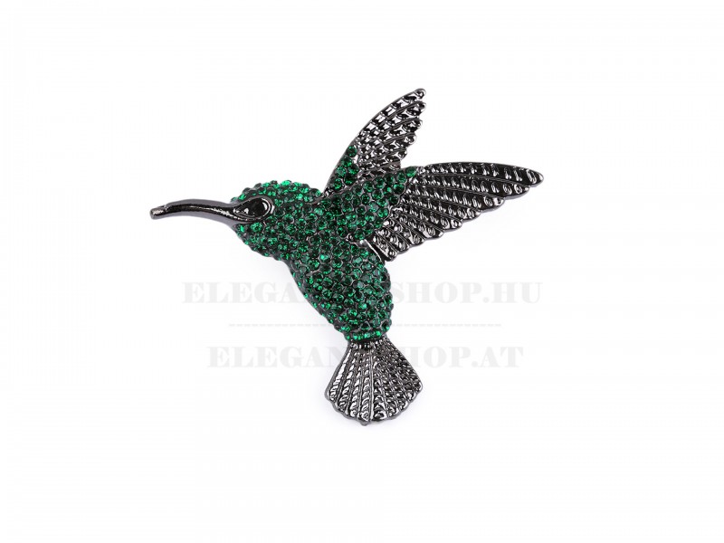 Bross csiszolt kövekkel - Kolibri Kitűzők, Brossok