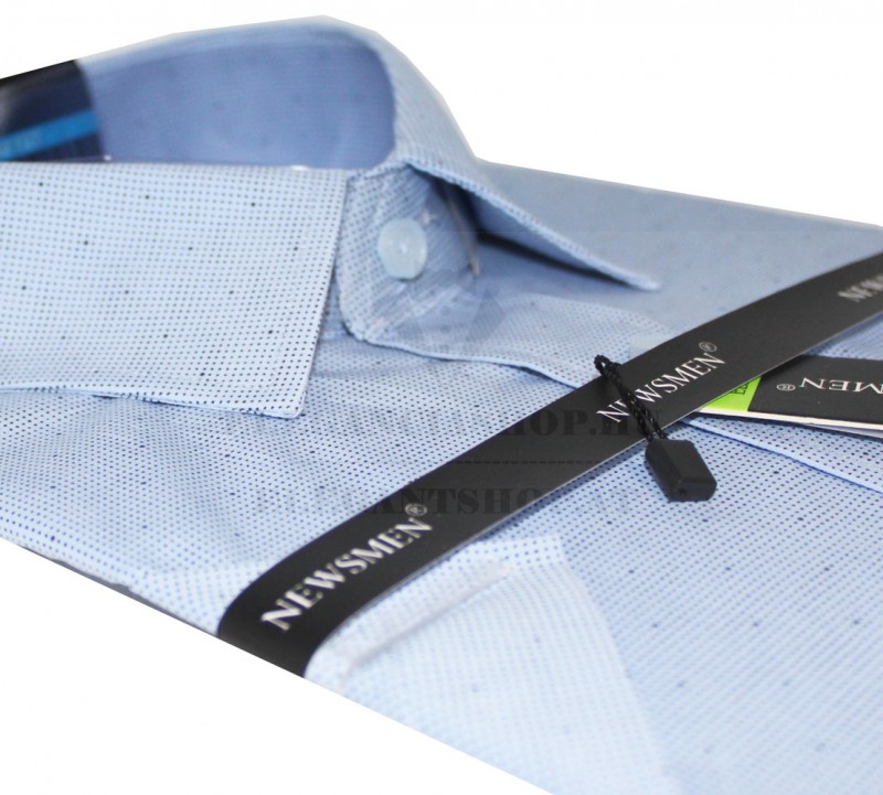 Newsmen elasztikus r.u slim ing - Világoskék mintás Slim, Smart fazon Newsmen elasztikus r.u slim ing - Világoskék mintás Slim, Smart fazon