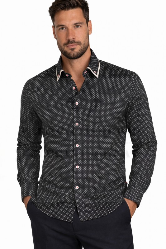 NM h.u slim ing - Fekete-drapp betétes Slim, Smart fazon NM h.u slim ing - Fekete-drapp betétes Slim, Smart fazon