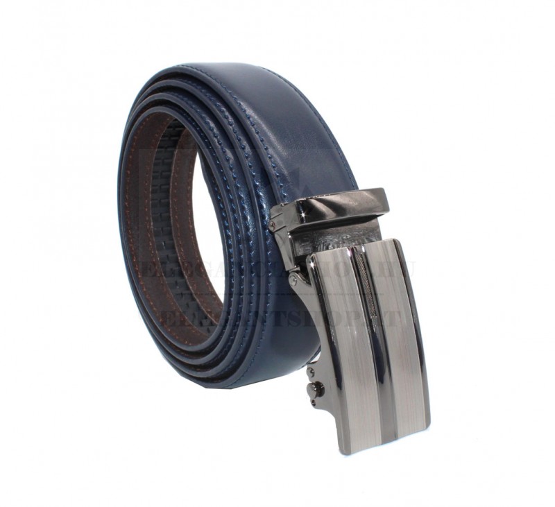                      Tycoon férfi bőr öv díszdobozban - Sötétkék Férfi öv, ékszer