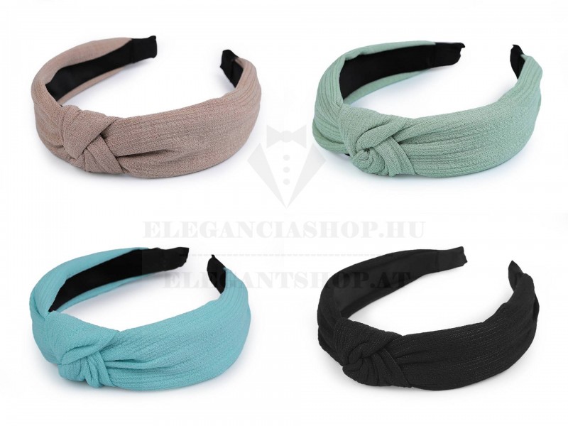 Textil hajpánt egyszínű Ékszer, hajdísz