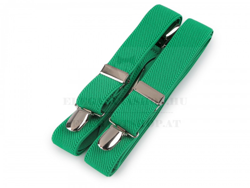    Férfi nadrágtartó - Írzöld