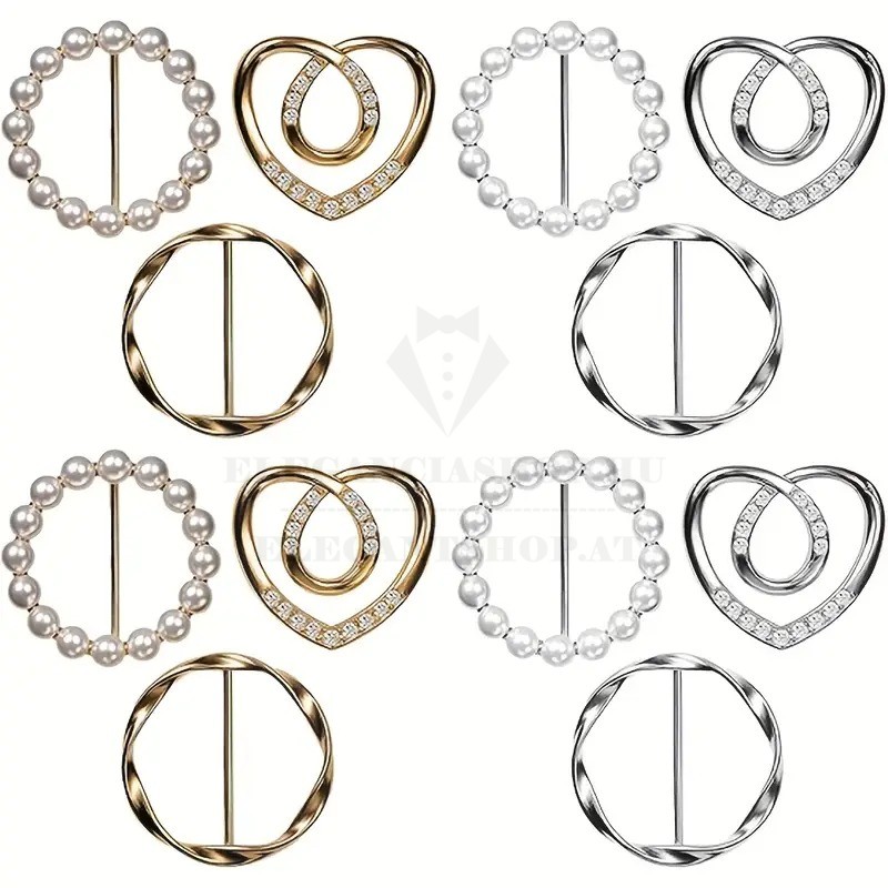                        Női sálgyűrű Kitűzők, Brossok