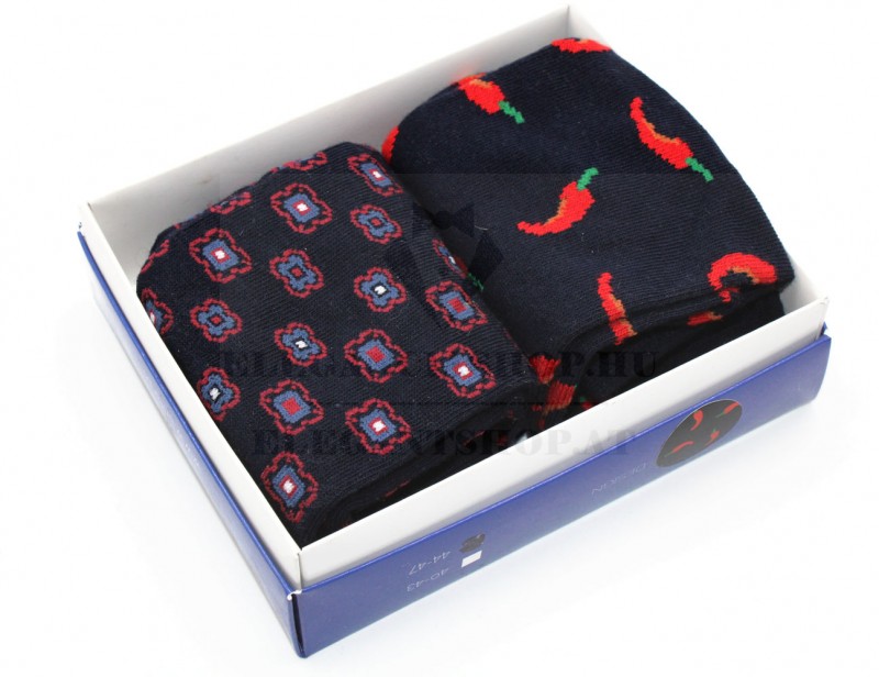                         Linta zokni szett díszdobozban - 2 db