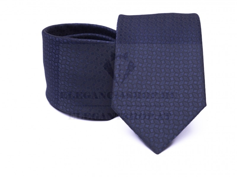 Prémium nyakkendő - Sötétkék aprómintás 	 Prémium nyakkendő - Sötétkék aprómintás
