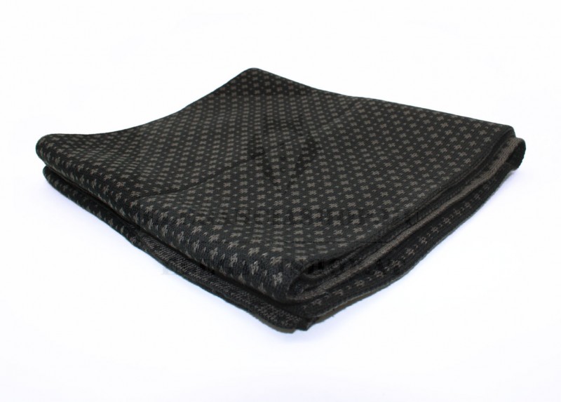 Newsmen kétoldalas kötött sál - Barna mintás Newsmen kétoldalas kötött sál - Barna mintás