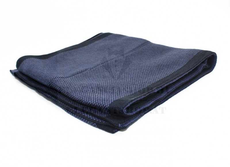 Newsmen kötött sál - Kék mintás Férfi kesztyű, sál Newsmen kötött sál - Kék mintás Férfi kesztyű, sál