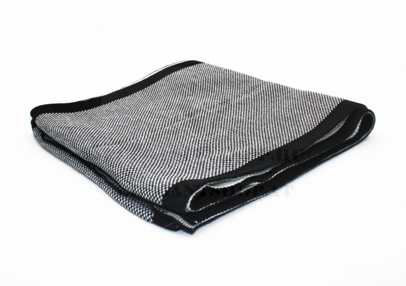 Newsmen kétoldalas kötött sál - Fehér-fekete Férfi kesztyű, sál Newsmen kétoldalas kötött sál - Fehér-fekete Férfi kesztyű, sál