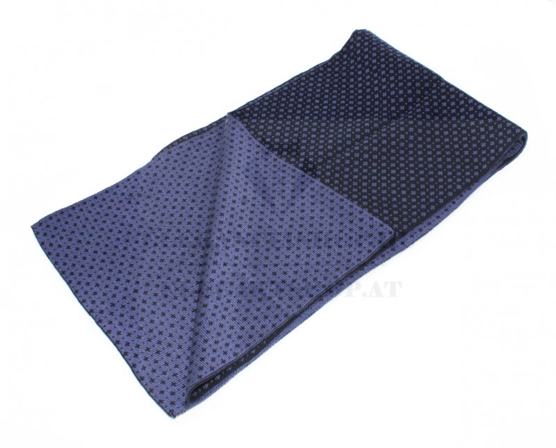 Newsmen kétoldalas kötött sál - Kék Newsmen kétoldalas kötött sál - Kék