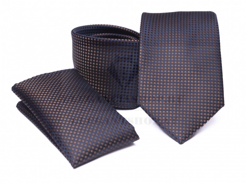 Prémium nyakkendő szett - Barna Prémium nyakkendő szett - Barna