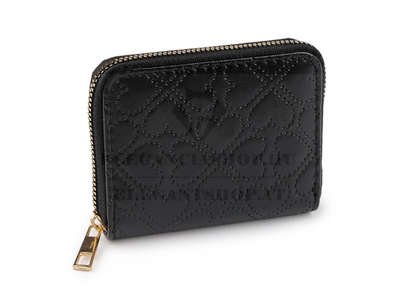                                Női pénztárca szív - 9x11 cm Női táska, pénztárca, öv