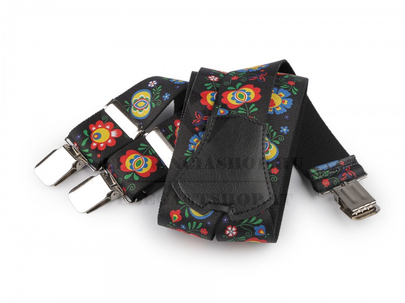 Folklór mintás nadrágtartó Folklór mintás nadrágtartó