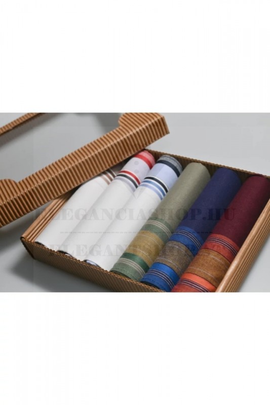 Ajándék zsebkendő szett - 6 db/csomag Pamut zsebkendő Ajándék zsebkendő szett - 6 db/csomag Pamut zsebkendő