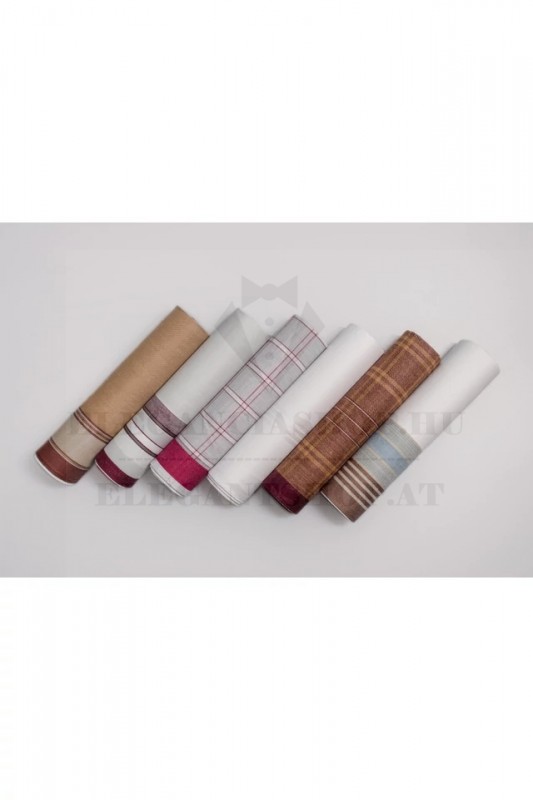 Zsebkendő csomag díszdobozban - 6 db Zsebkendő csomag díszdobozban - 6 db