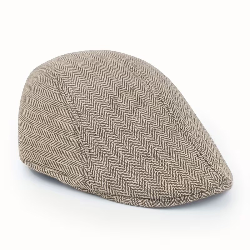 Golf férfi sapka - Drapp halszálkás Golf férfi sapka - Drapp halszálkás