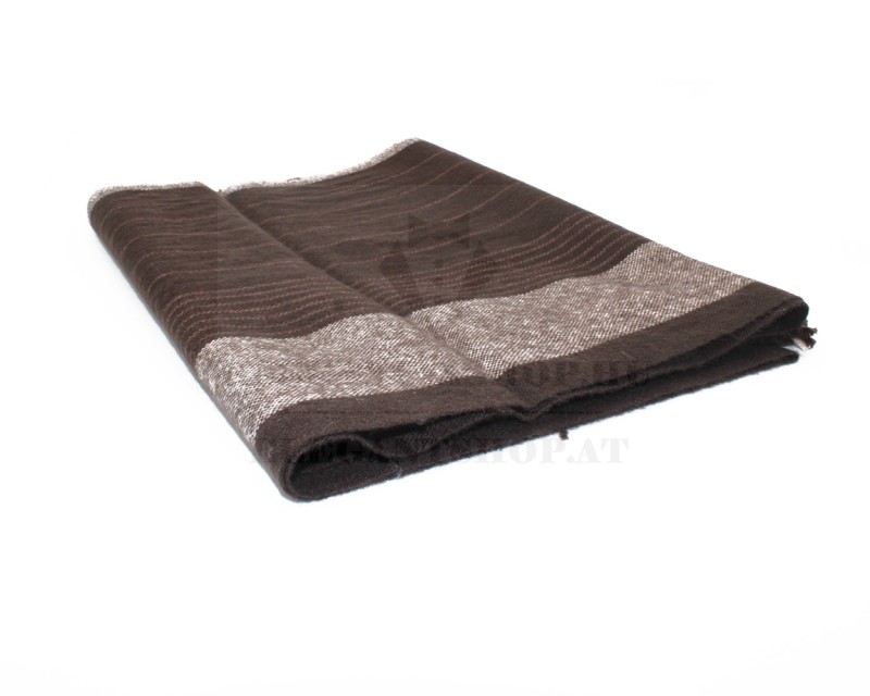    Newsmen unisex kötött sál - Barna csíkos