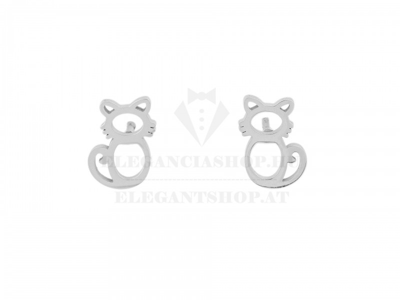                             Fülbeval cicás Ékszer, hajdísz