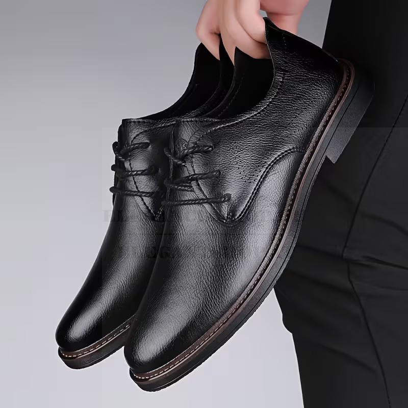 Marhabőr férfi cipő - Fekete Férfi cipő Marhabőr férfi cipő - Fekete Férfi cipő