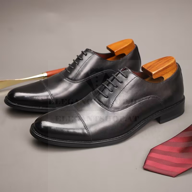                            Marhabőr férfi cipő - Fekete Férfi cipő