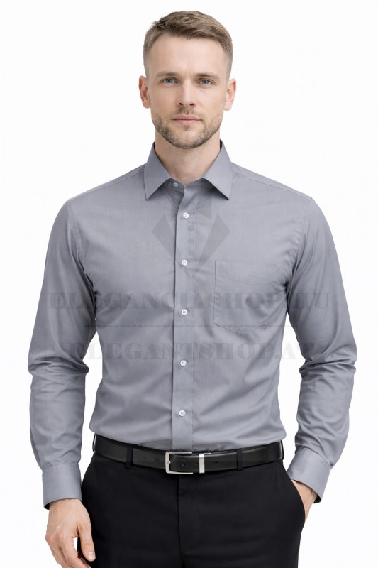 Newsmen h.u normál ing - Szürke Normál fazon Newsmen h.u normál ing - Szürke Normál fazon