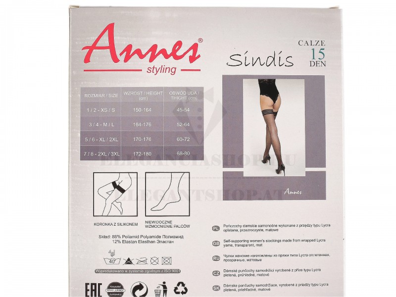                               Öntapadós női combfix 15 den Női zokni, harisnya, pizsama