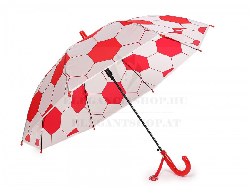         Gyerek átlátszó kilövős esernyő foci Gyerek esernyő, esőkabát