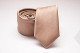    Prémium slim nyakkendő - Arany Egyszínű nyakkendő