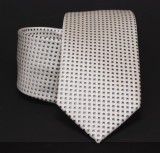    Prémium nyakkendő -  Natur kiskockás Kockás nyakkendők