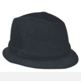     Férfi bécsi kalap - Fekete Férfi kalap, sapka