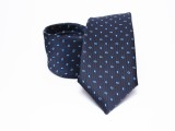    Prémium nyakkendő -  Sötétkék aprómintás