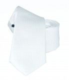               Goldenland slim nyakkendő - Fehér Egyszínű nyakkendő