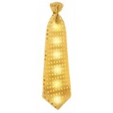LED party nyakkendő - Arany