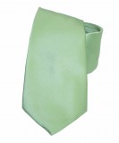                                                                    NM szatén nyakkendő - Halványzöld