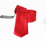                                        NM slim szatén nyakkendő - Piros