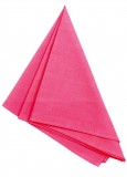 100 % pamut díszzsebkendő - Pink