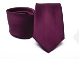 Prémium selyem nyakkendő - Bordó Egyszínű nyakkendő